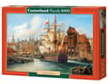 Miniatyrbild 1 av 3: Castorland The Old Gdansk 1000 pcs, 1000 styck, Fartyg, 9 År
