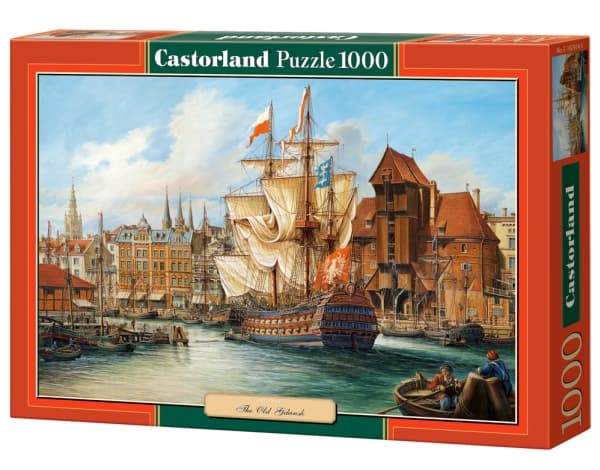 Castorland The Old Gdansk 1000 pcs, 1000 styck, Fartyg, 9 År