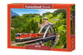 Miniatyrbild 4 av 4: Castorland Train on the bridge 500 pcs, 500 styck, Fordon, 9 År