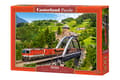 Miniatyrbild 1 av 4: Castorland Train on the bridge 500 pcs, 500 styck, Fordon, 9 År