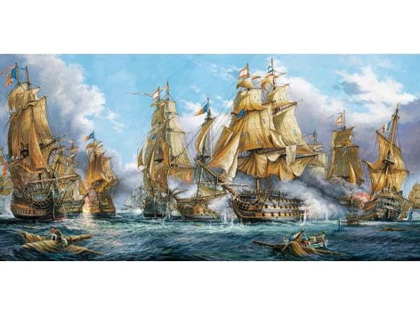 Castorland Naval Battle 4000 pcs, 4000 kpl, Laivat, 9 vuosi/vuosia