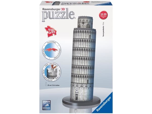 Ravensburger Leaning Tower of Piya 3D Puzzle 216 kpl Rakennukset