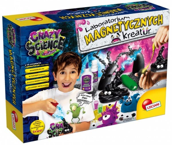 Lisciani Crazy Science Laboratory för magnetiska varelser 73061