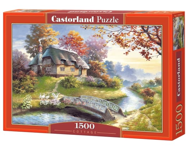 Castorland Cottage 1500 kpl, 1500 stk, Fe, 9 År