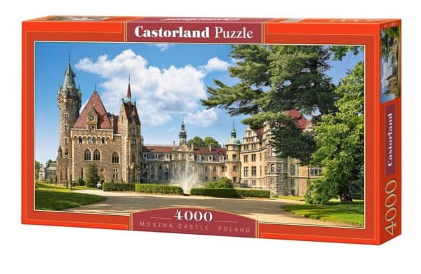 Castorland Moszna Castle, Poland 1500 pcs, 1500 stykker, Bygninger, 9 år