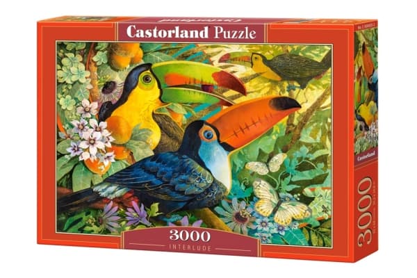 Castorland Interlude 3000 pcs, 3000 stykker, Flora og fauna, 9 år