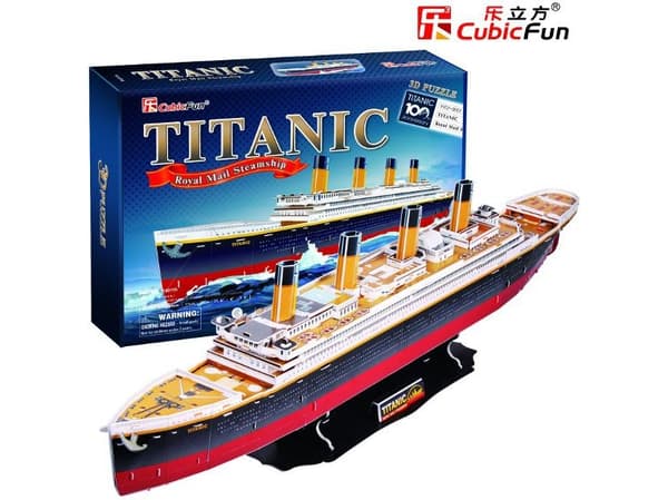 3D PUZZLE SHIP TITANIC - XL SET 113 EL. - T4011H/306-01565