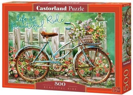 Castorland Beautiful Ride, 500 stykker, Kunst, 9 år