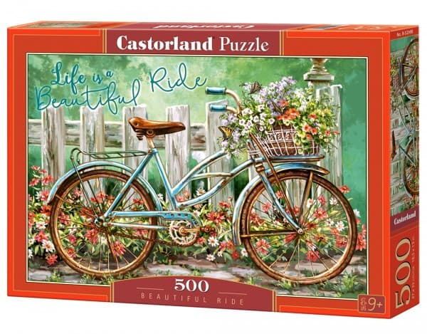 Castorland Beautiful Ride, 500 stykker, Kunst, 9 år