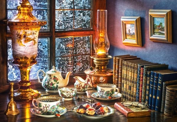 Castorland Afternoon Tea, 1000 styck, Konst, 9 År
