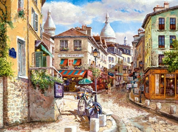Castorland Mont Marc Sacre Coeur 3000 pcs, 3000 stykker, By, 9 år