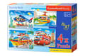 Miniatyrbilde 1 av 5: Castorland TRAVEL THE WORLD, 8 stykker, Kjøretøy, 4 år