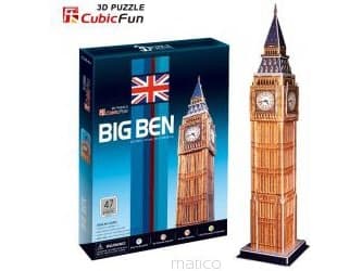 CubicFun Big Ben, 44 stykker, Bygninger, 10 år