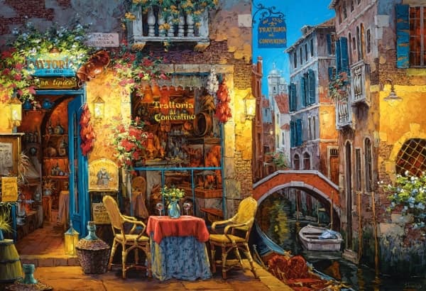 Castorland Our special place in Venice 3000 pcs, 3000 stykker, By, 9 år