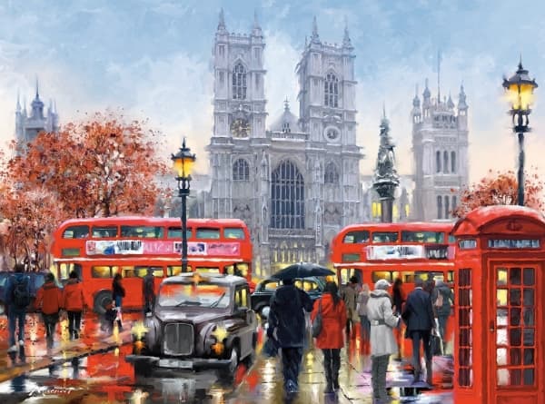 Castorland Westminster Abbey 3000 pcs, 3000 stykker, By, 9 år