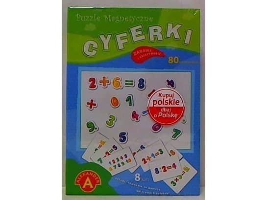 ALEXANDER Magneettinen palapeli ja numerot