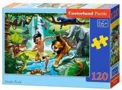 Castorland Jungle Book 120 pcs, 120 kpl, Sarjakuvat, 6 vuosi/vuosia