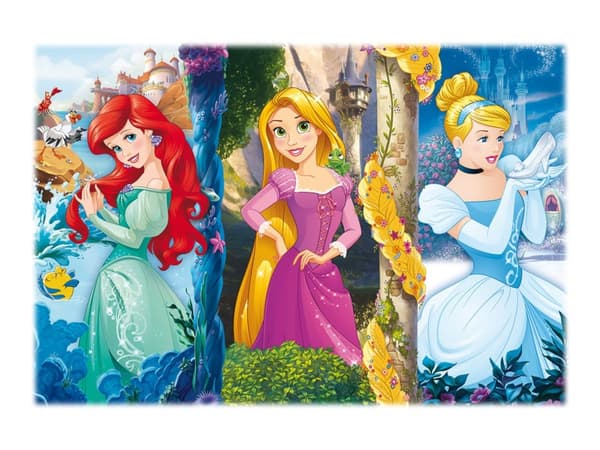 Clementoni SuperColor Maxi Disney Princess - Disneyprinsessa - pussel - 60 delar