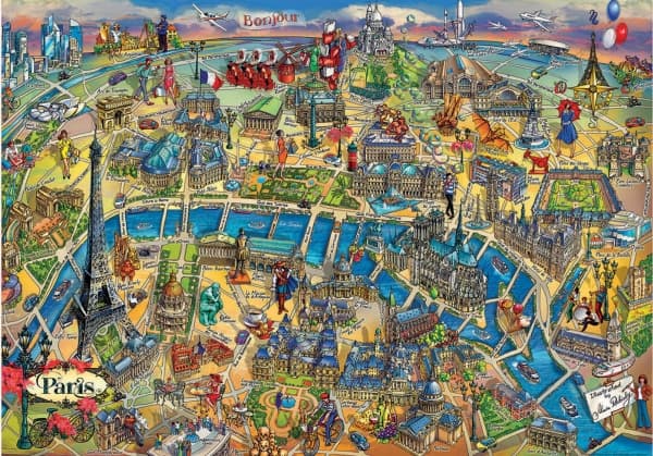 Educa 500 Paris Map