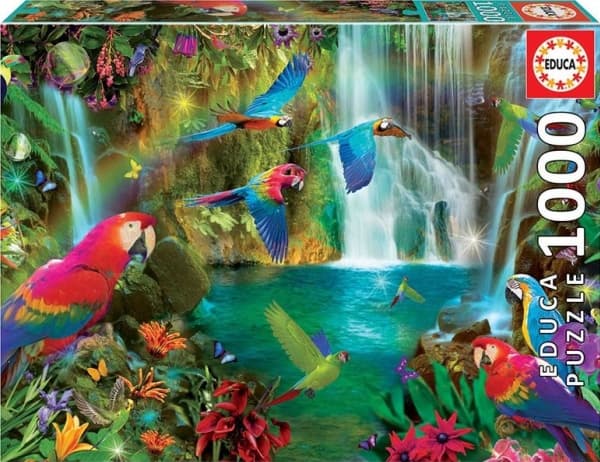 Educa 1000 Tropical Parrots