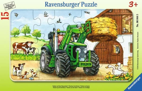 Ravensburger 00.006.044, 15 stk, Maatila, 3 År