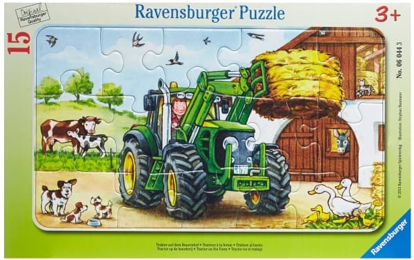Ravensburger 00.006.044, 15 stk, Maatila, 3 År