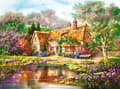 Miniatyrbilde 2 av 4: Castorland Twilight at Woodgreen Pond 3000 pcs, 3000 stykker, Fe, 9 år