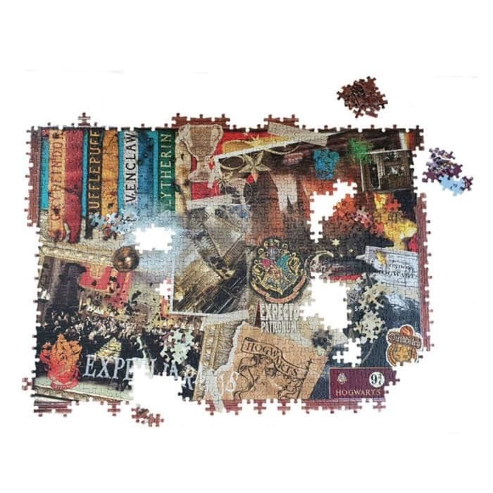 PUZZLE - Harry Potter - Hogwarts - 1000 stycken