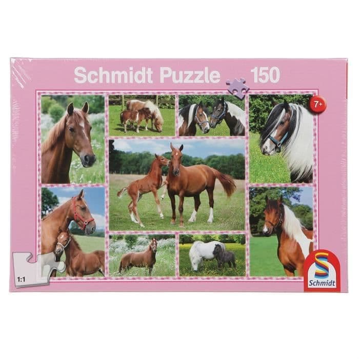 SCHMIDT SPIELE Horse Reves Puzzle - 150 stk