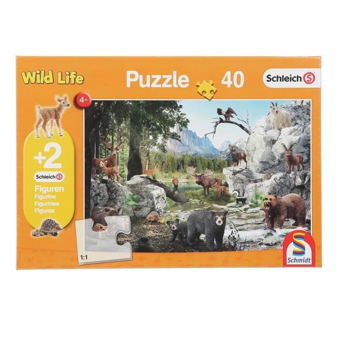 SCHMIDT SPIELE Palapeli Metsäeläimet - 40 kappaletta