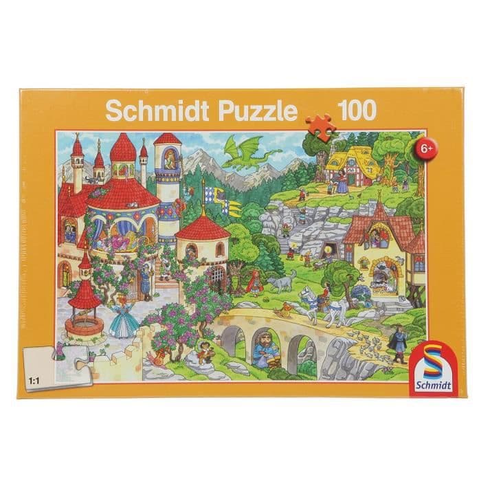 SCHMIDT SPIELE Palapeli sadujen maassa - 100 kappaletta