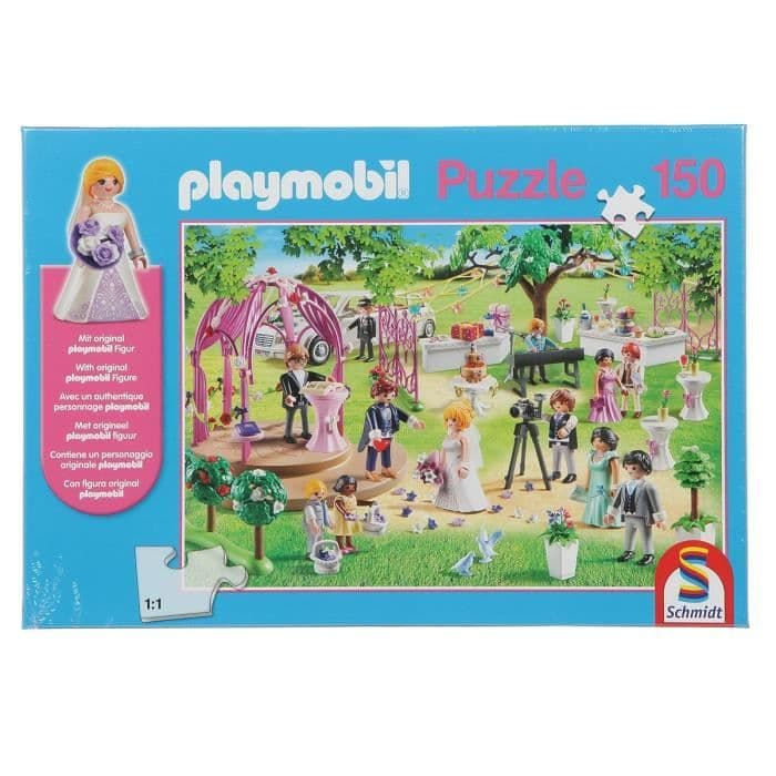 SCHMIDT SPIELE Playmobil Häät Palapeli - 150 kappaletta