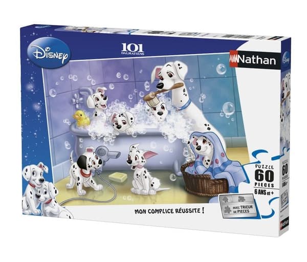 60 stycken pussel - 101 dalmatier