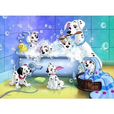 60 stycken pussel - 101 dalmatier