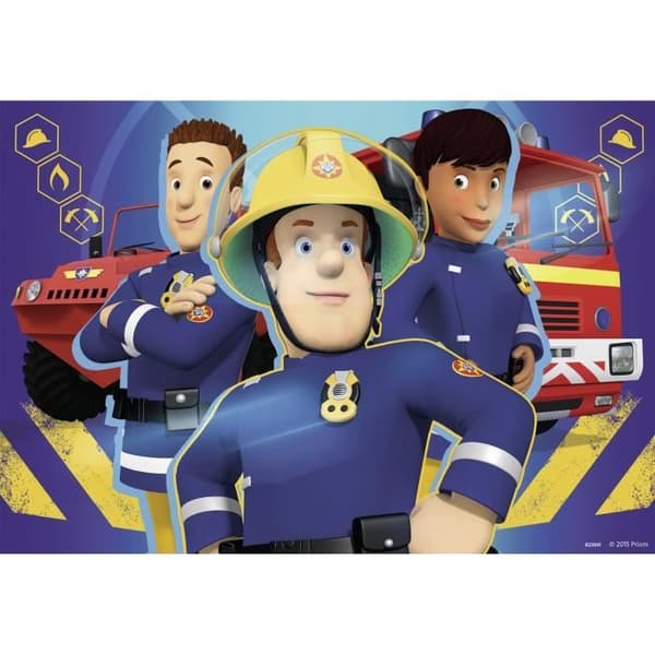 SAM FIREFIGHTER Pussel Sam hjälper dig i behov 2x24 st