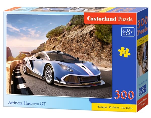 Castorland Arrinera Hussarya GT 300 pcs, 300 kpl, Ajoneuvot, 8 vuosi/vuosia