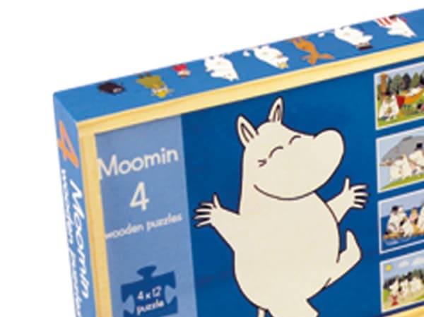 Muumit 4 puupalapeliä