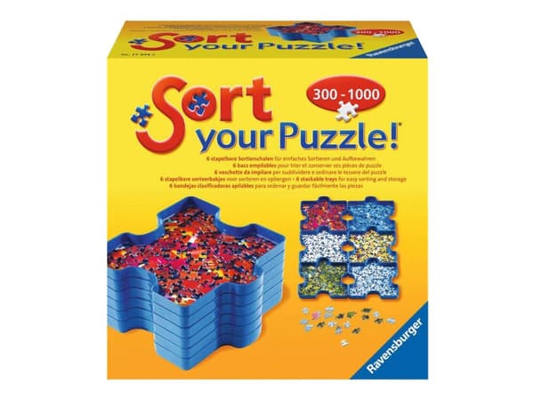 Ravensburger - Sort Your Puzzle - puzzletilbehør (en pakke 6)
