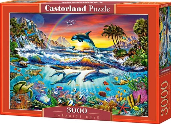 Castorland Paradise Cove 3000 pcs, 3000 styck, Älva, 9 År