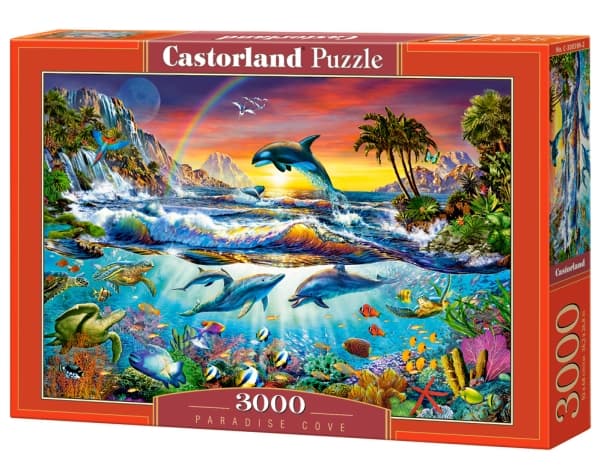 Castorland Paradise Cove 3000 pcs, 3000 styck, Älva, 9 År