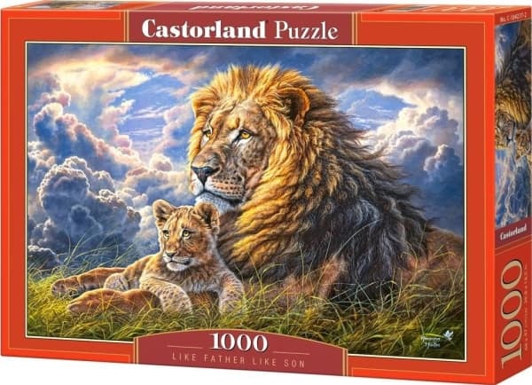 Castorland Like Father Like Son 1000 pcs, 1000 styck, Djur, 9 År