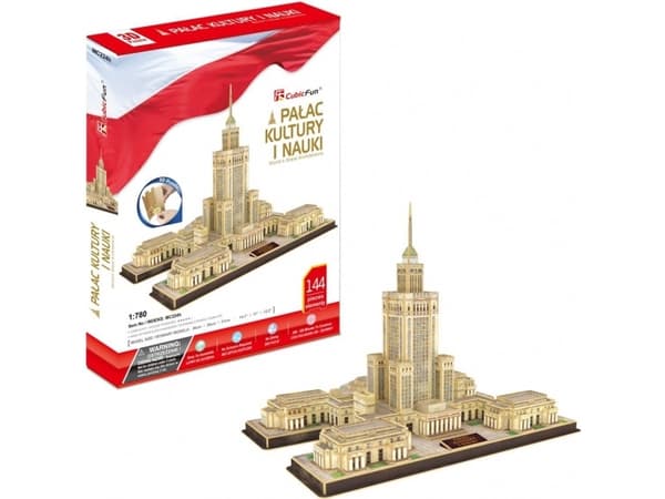 Jigsaw Puzzle 144 Pieces - 3D Puzzle - Palace of Culture and Science