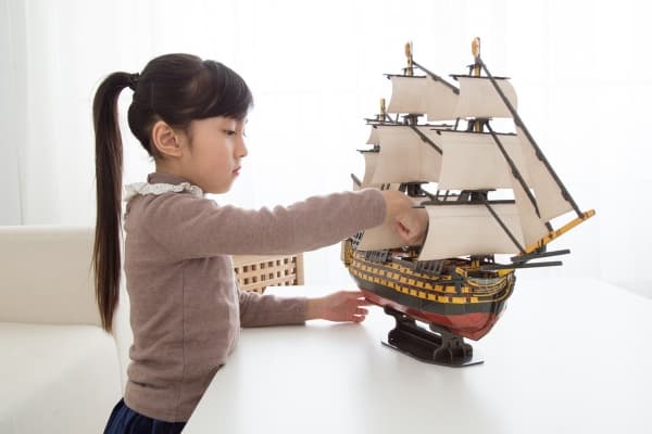 CubicFun HMS Victory, 189 stykker, 8 år