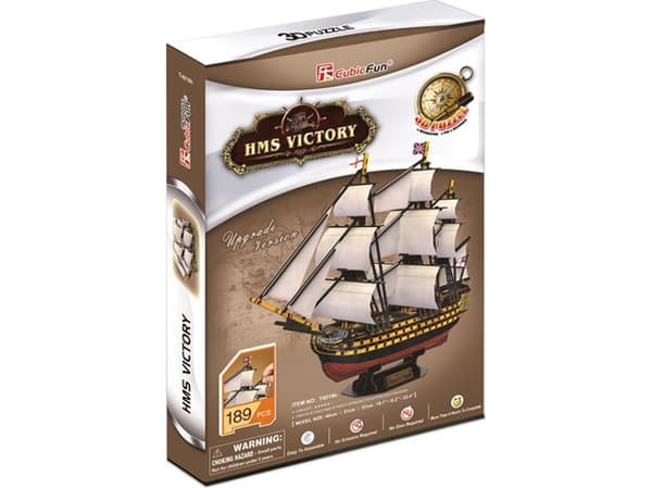 CubicFun HMS Victory, 189 stykker, 8 år