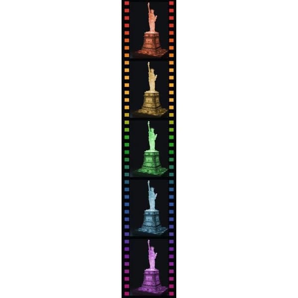 RAVENSBURGER Puzzle 3D Statue of Liberty Night Edition 108 st