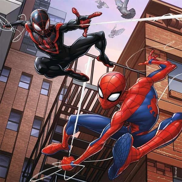 SPIDERMAN Puzzle In Action 3x49 st