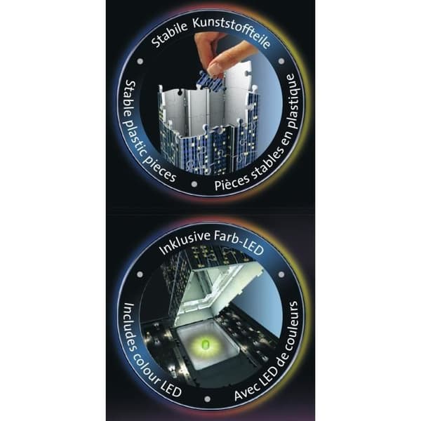 RAVENSBURGER 3D Puzzle Empire State Building Night Edition 216p