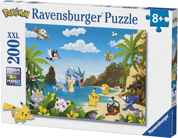 POKEMON-pussel Fånga dem alla! 200 st