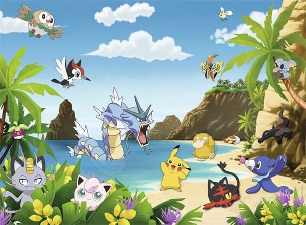 POKEMON-pussel Fånga dem alla! 200 st