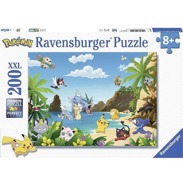 POKEMON-pussel Fånga dem alla! 200 st